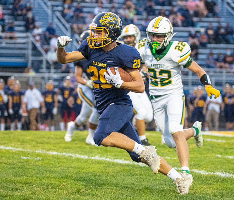Action Sports Photography, olmsted falls bulldogs football