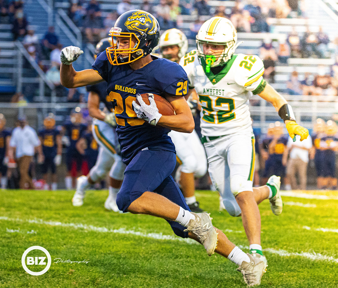Action Sports Photography, olmsted falls bulldogs football