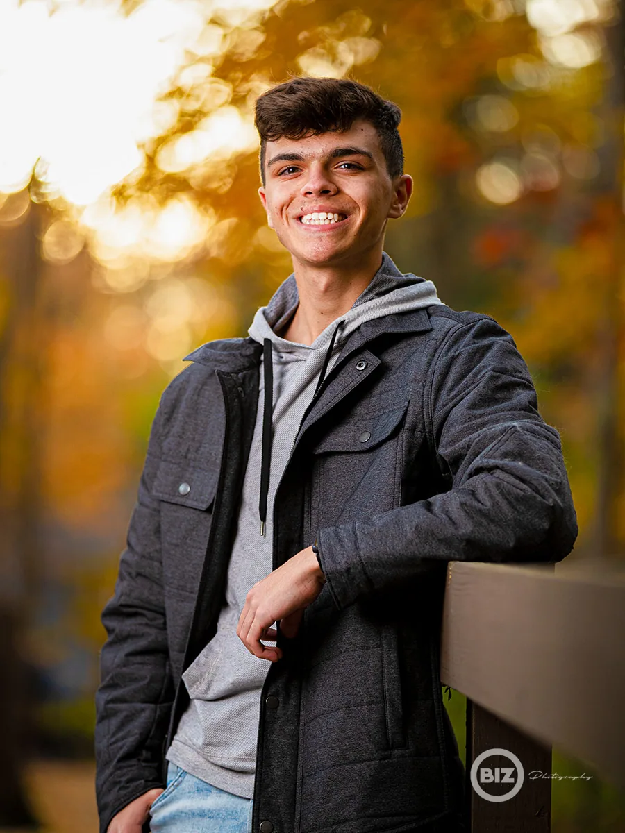 Senior portraits photograph by BIZ Photography