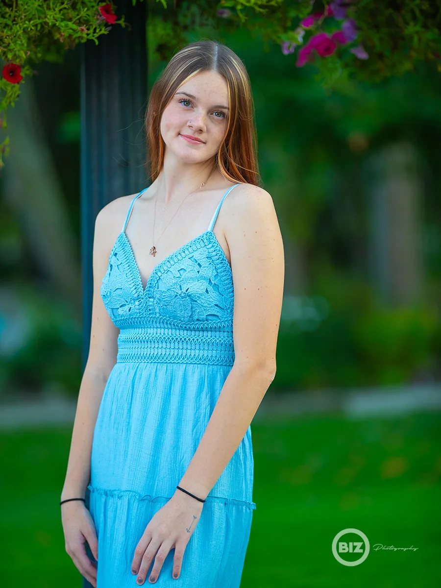 Senior portraits photograph by BIZ Photography