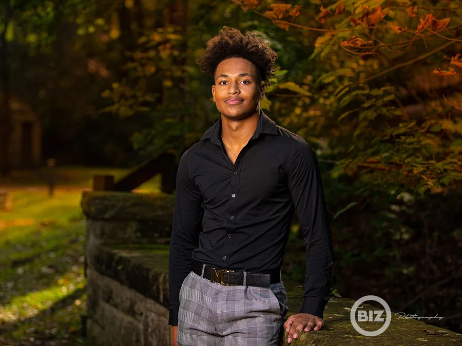 Senior portraits photograph by BIZ Photography