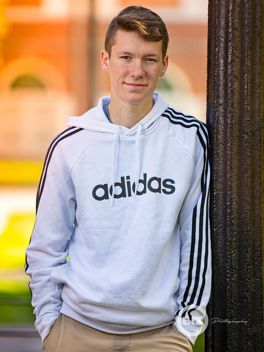 Senior portraits photograph by BIZ Photography