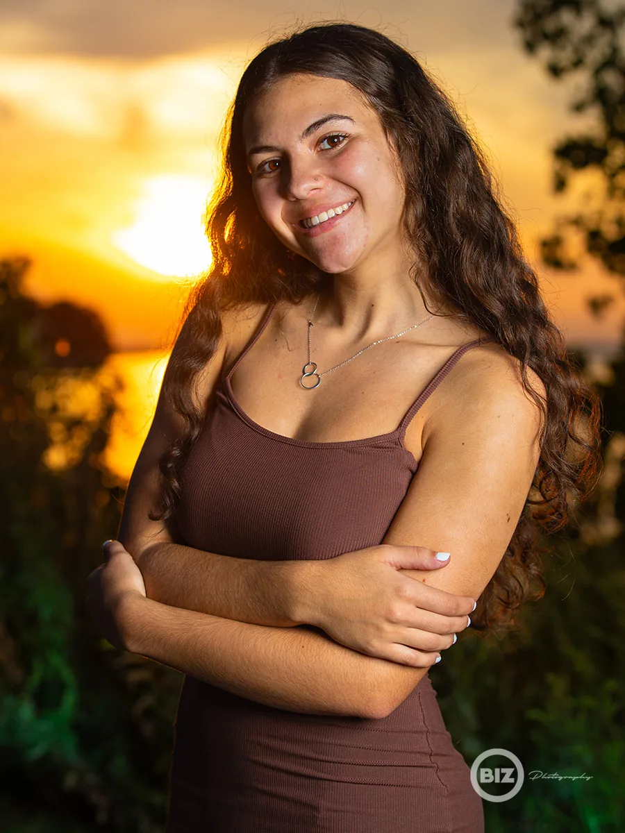 Senior portraits photograph by BIZ Photography
