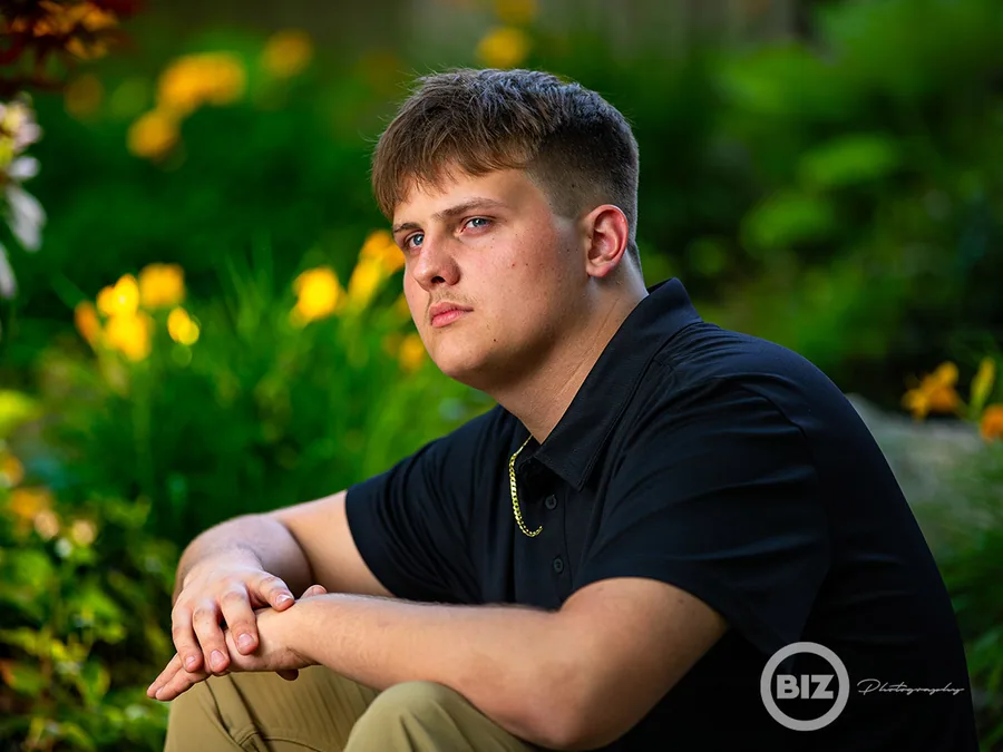 Senior portraits photograph by BIZ Photography