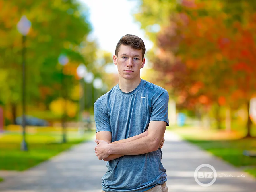 Senior portraits photograph by BIZ Photography