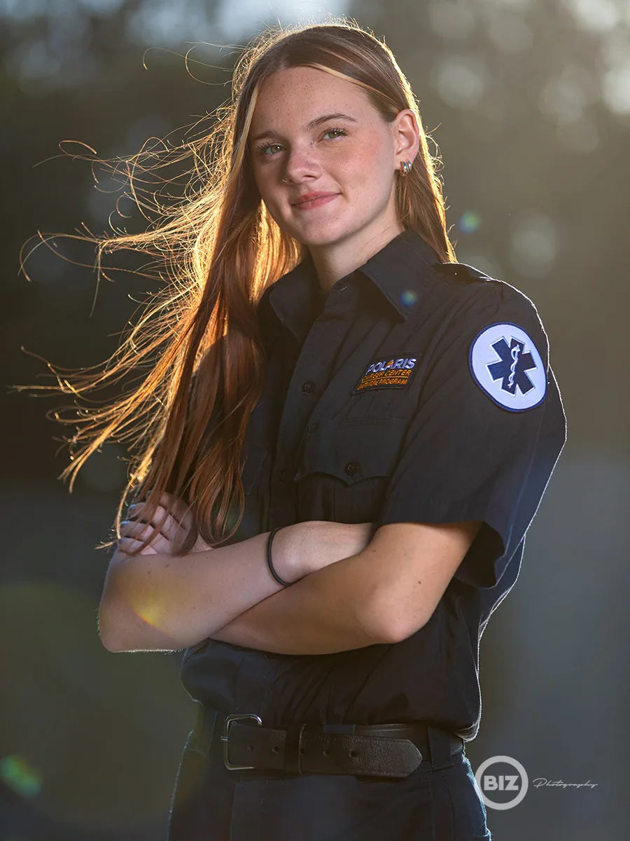 Senior portraits photograph by BIZ Photography