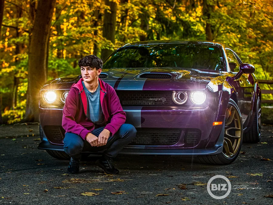 Senior portraits photograph by BIZ Photography