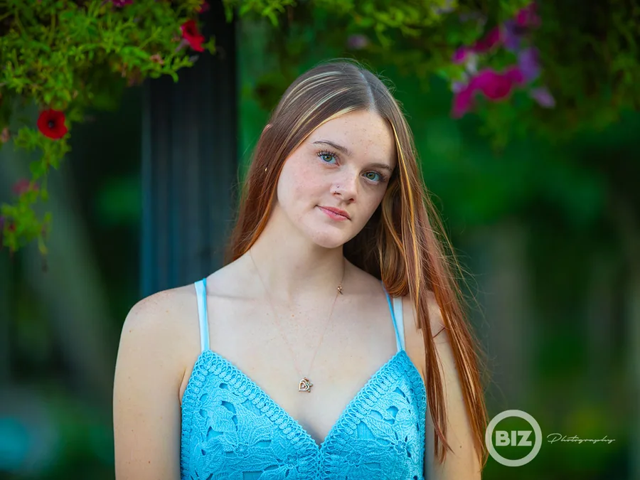 Senior portraits photograph by BIZ Photography