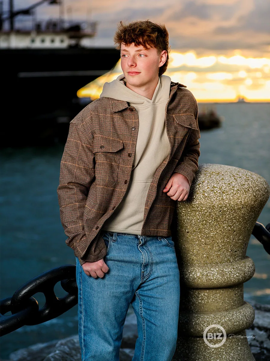 Senior portraits photograph by BIZ Photography