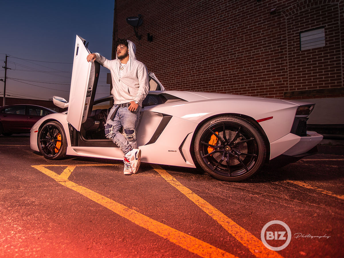 Bryce Agnew, High School, Berea-Midpark Prom Pictures, Portrait Photography, BIZ Photography, Cleveland Photographer, Lamborghini